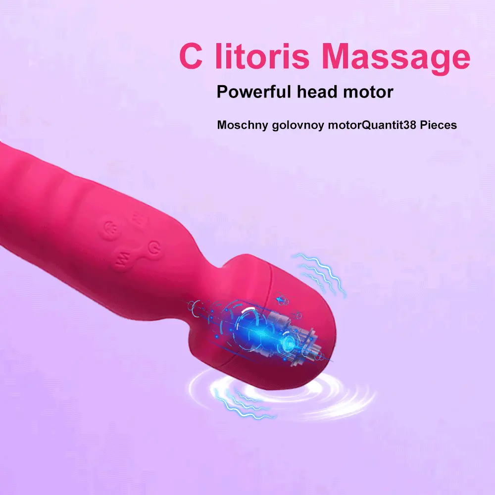 Chày rung 2 đầu Magic Wand massage điểm G kích thích cực đã — ảnh 3