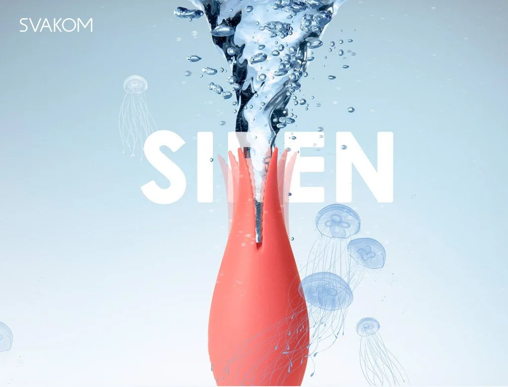 Chày Rung Đa Điểm Svakom Siren - Kích Thích Mạnh Mẽ, Cao Cấp — hình 6