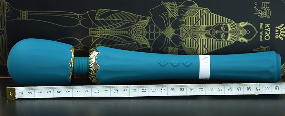 Chày rung Zalo Kyro Best Wand 2 đầu phụ – Máy mát xa cao cấp — Chất liệu silicone cao cấp, an toàn và bền bỉ