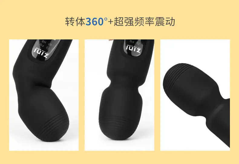 Chày rung Zini Magic Wand xoay 360 độ kích thích điểm G mạnh mẽ — ảnh 2