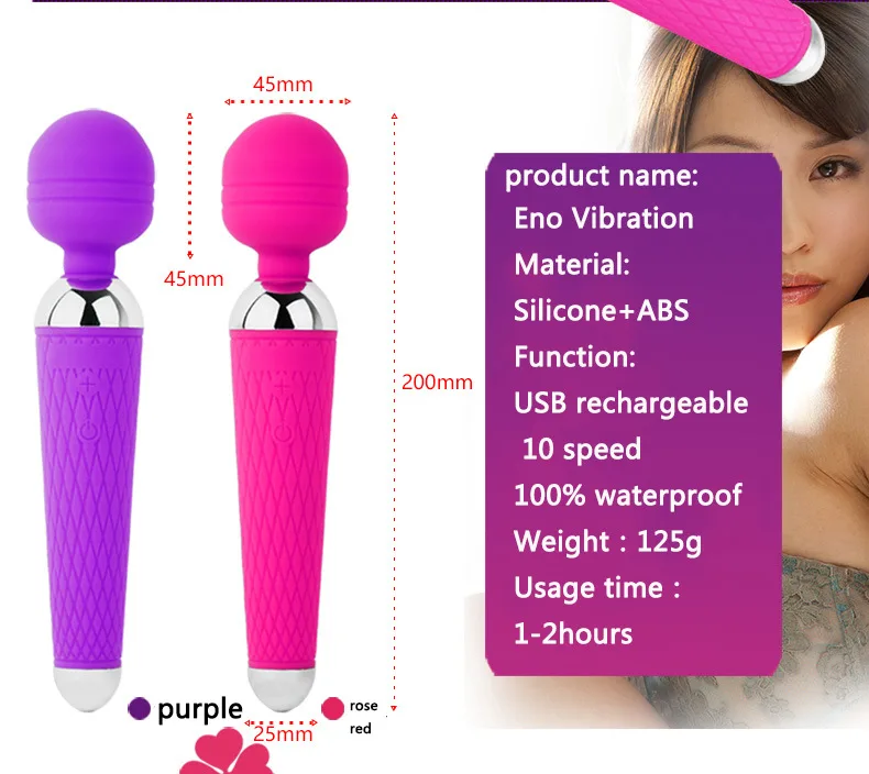 Chày rung tình yêu không dây massage kích thích G điểm sạc — Bỏ sỉ Chày rung tình yêu không dây massage kích thích G