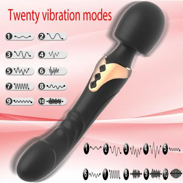 Chày rung AV Magic Wand 2 đầu cao cấp siêu mạnh bán chạy