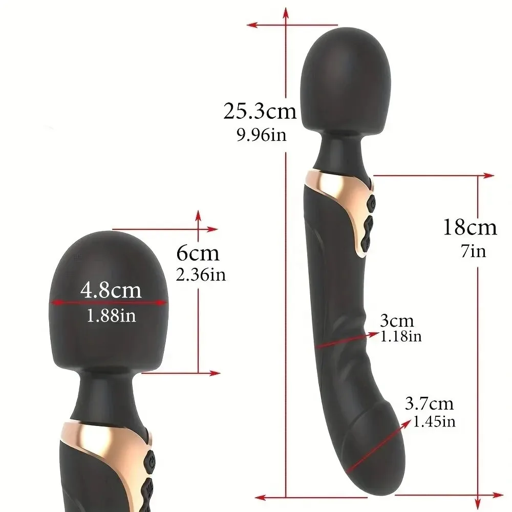 Chày rung AV Magic Wand 2 đầu cao cấp siêu mạnh bán chạy — ảnh 5