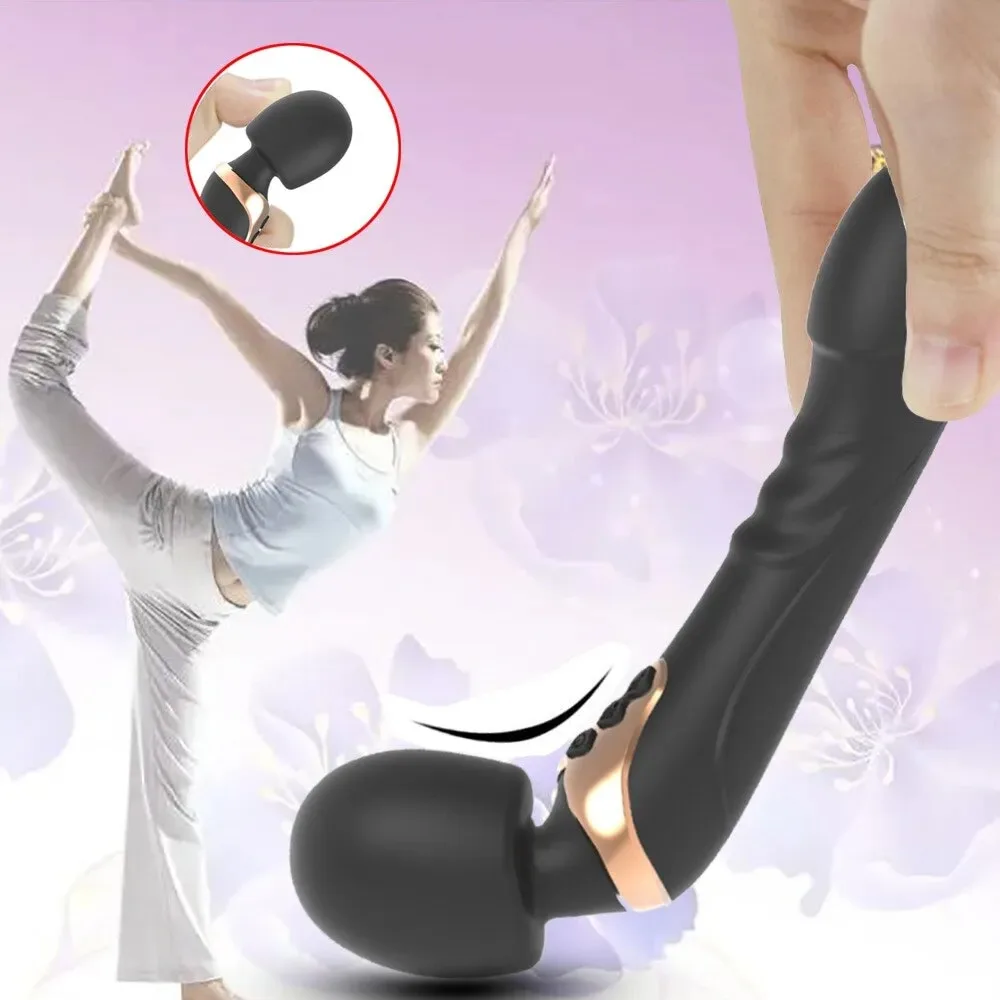 Chày rung AV Magic Wand 2 đầu cao cấp siêu mạnh bán chạy — ảnh 7