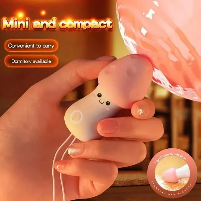 Chày rung mini cây nấm không dây điều khiển từ xa siêu tiện