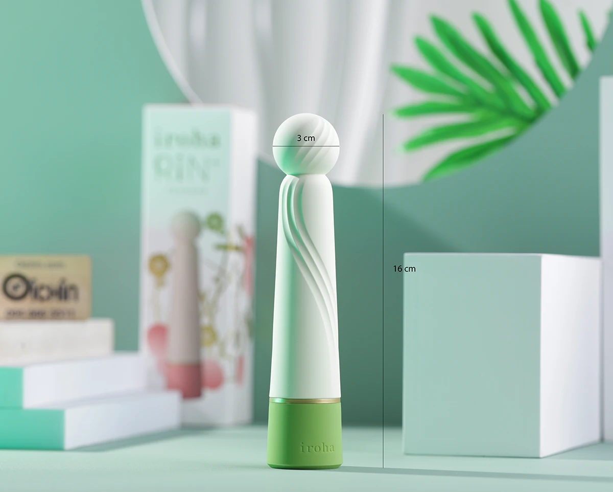Chày rung Tenga Iroha Rin+ 6 chế độ rung kích thích cực êm — 6 chế độ rung đa dạng, điều khiển đơn giản