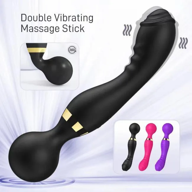 Chày rung 2 đầu xoay 360 độ kích thích điểm G tăng khoái cảm