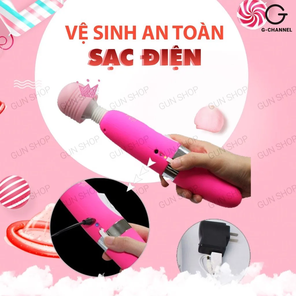 Chày rung King Kong không dây cao cấp kích thích điểm G sạc USB — ảnh 7
