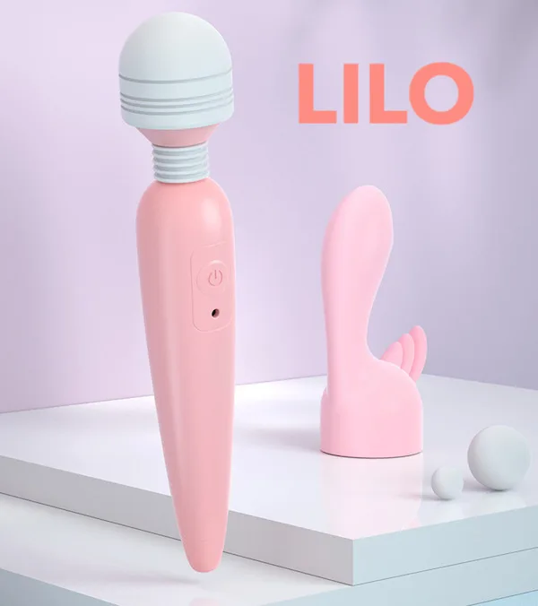 Chày rung không dây Lilo sạc USB máy massage điểm G — ảnh 2