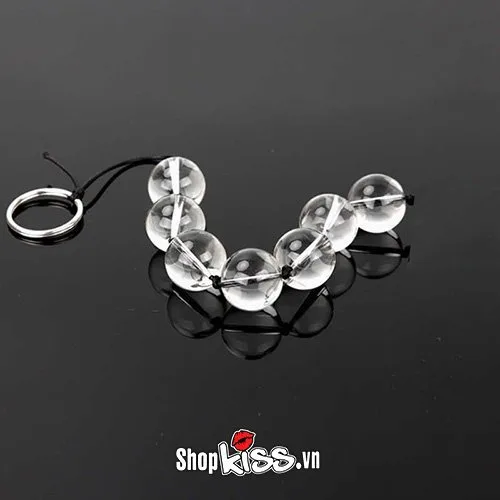 Chuỗi hạt thủy tinh kích thích hậu môn — ảnh 4