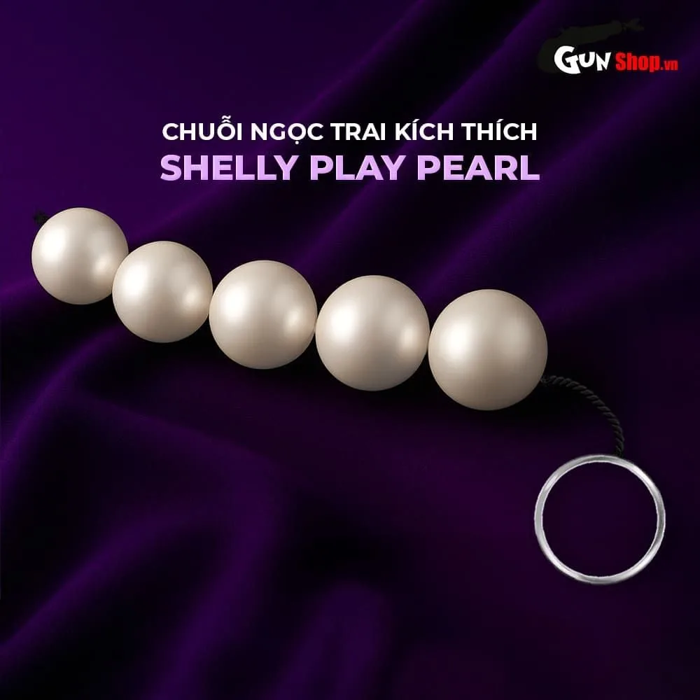 Chuỗi hạt ngọc trai kích thích hậu môn an toàn dễ sử dụng — ảnh 3