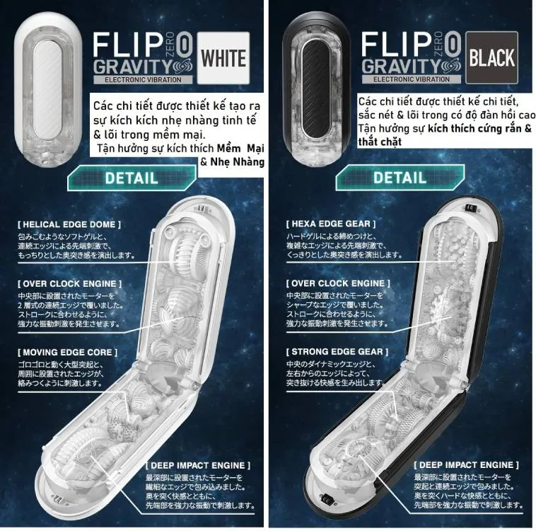 Cốc thủ âm Tenga Flip Zero Electronic Gravity EV âm đạo giả cao cấp Cốc thủ âm Tenga Flip Zero Electronic Gravity EV âm đạo giả — Thiết kế này giúp hạn chế ẩm mốc, tăng độ bền và mang lại