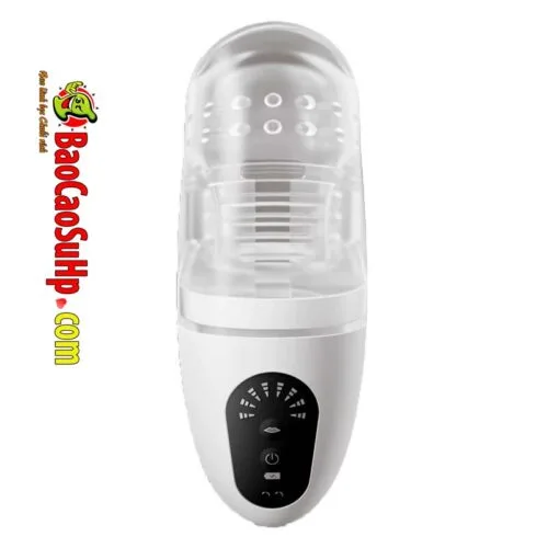 Cốc thủ dâm dạng miệng giả Wakakusa tự động siêu mềm Rung liếm — ảnh 7