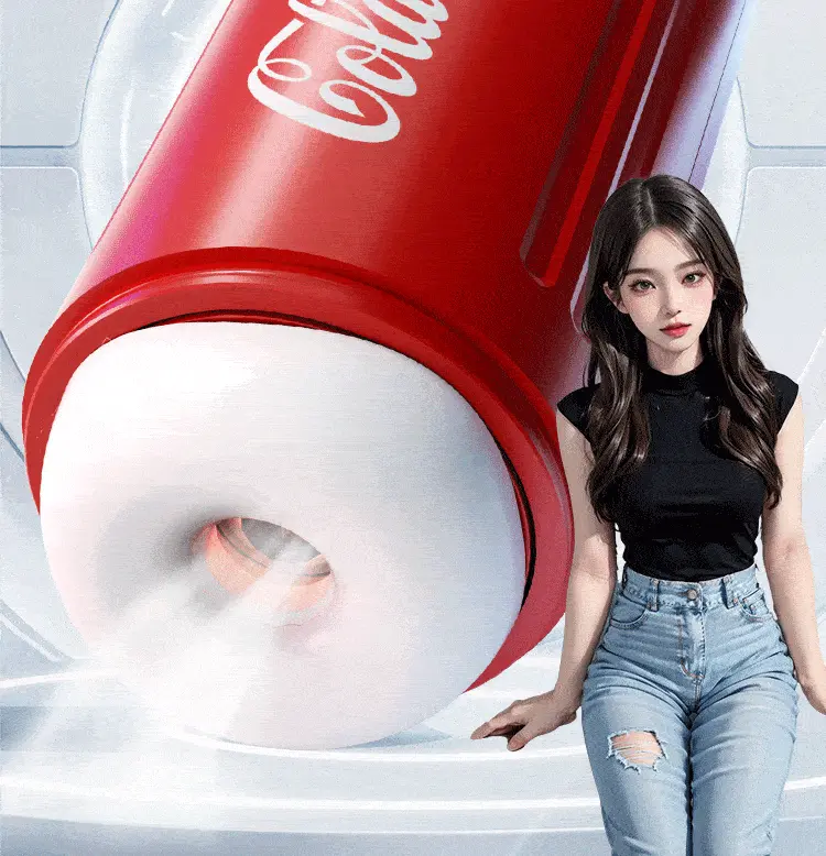 Cốc thủ dâm SOKOOT lon Coca co bóp thụt hút, phát nhiệt — ảnh 6