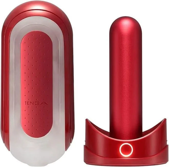 Cốc Thủ Dâm Tenga Flip 0 (Zero) Red & Warmer Âm Đạo Giả Đa Năng — ảnh 3