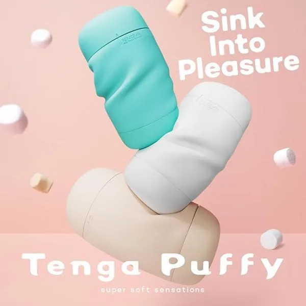 TENGA Puffy Super Soft Cốc Thủ Dâm Nam Cao Cấp Siêu Mềm Chuẩn Nhật Bản — ảnh 2
