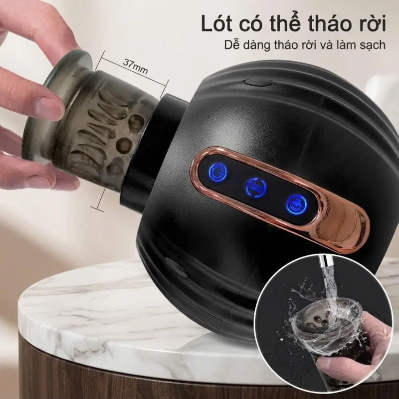 Cốc thủ dâm thụt lên xuống bí ngô Koharubi ball nhỏ gọn — ảnh 7
