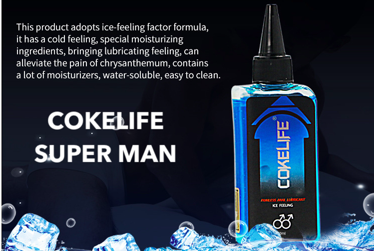 Gel bôi trơn Cokelife Super Man mát lạnh 85g siêu mượt cho — Sản phẩm không gây kích ứng da, phù hợp cho cả người mới