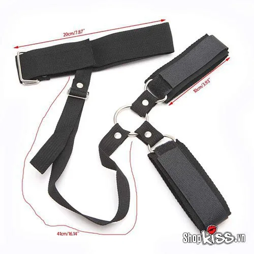 Còng tay cổ bạo dâm BZ13D kích thích đam mê, phong cách BDSM — ảnh 7