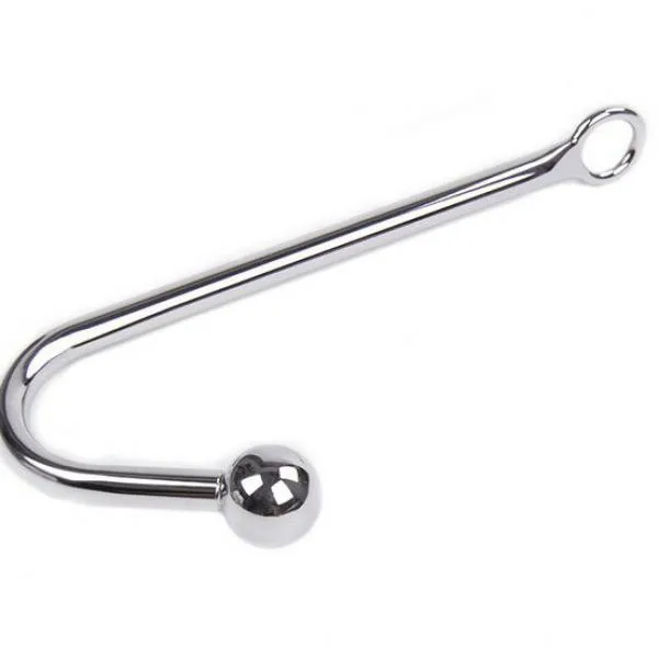 Đồ chơi bạo dâm móc inox cao cấp kích thích hậu môn an toàn