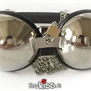 Đai khóa ngực thép không gỉ cao cấp kích thích cảm xúc mạnh — ảnh 4