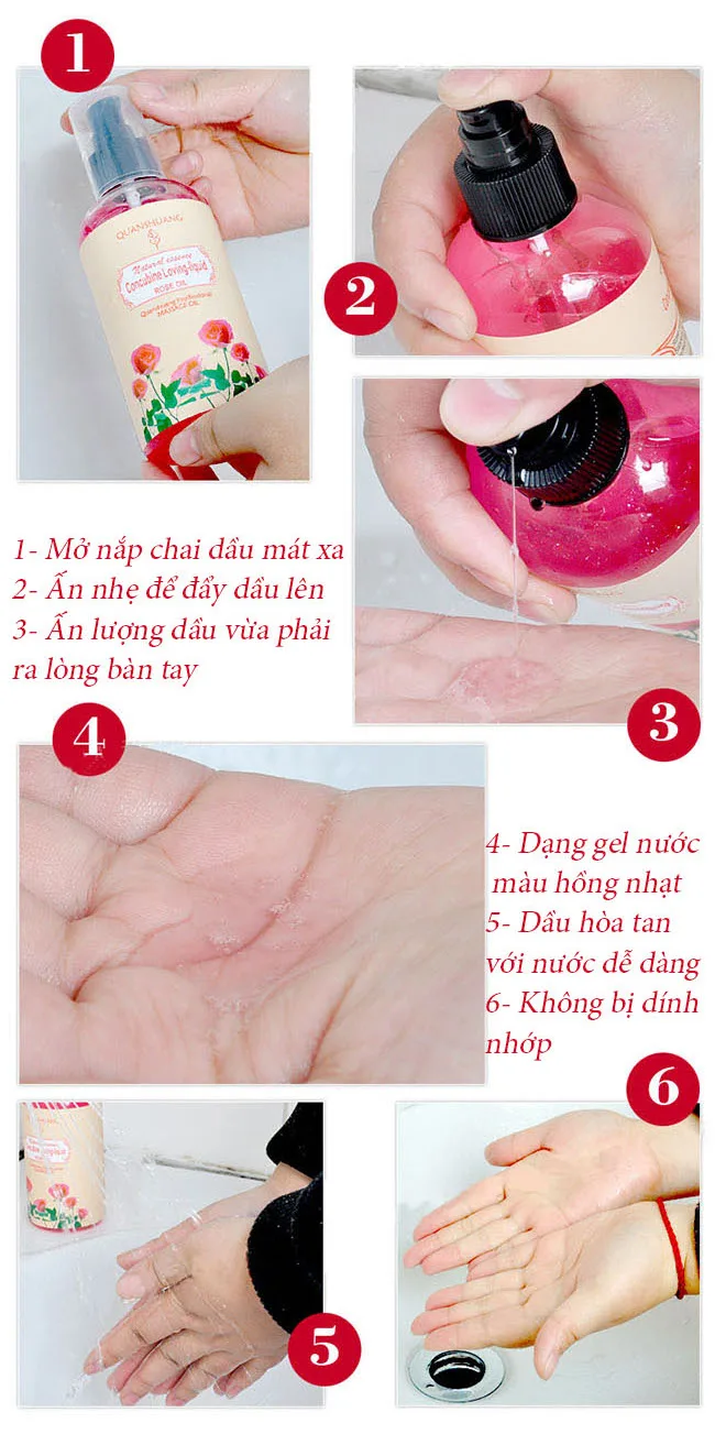 Dầu Massage Body Quanshuang Hương Hoa Hồng 200ml – Dầu Massage Dưỡng Da Thư Giãn Cao Cấp Dầu Massage Body Quanshuang Hương Hoa Hồng 200ml – Dầu — Dầu jojoba cân bằng độ ẩm