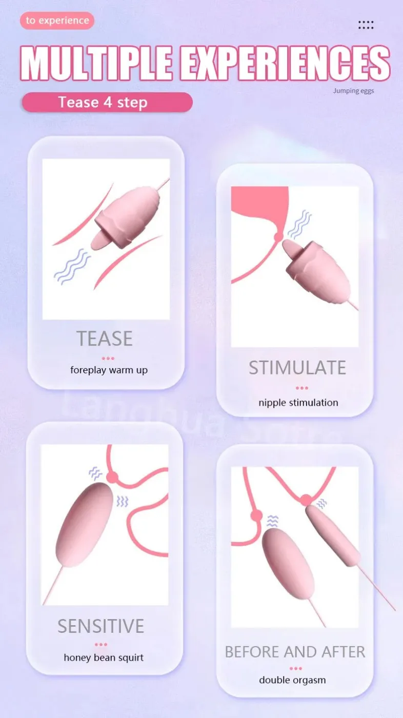 Trứng rung tình yêu Jiuuy 2 đầu kèm lưỡi liếm 3 in 1 — Review Trứng rung tình yêu Jiuuy 2 đầu kèm lưỡi liếm 3 in 1