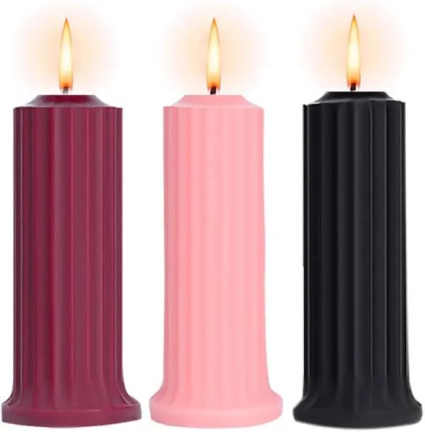 Nến tình dục sáp nhiệt độ thấp đèn cầy bạo dâm kích thích cảm giác waxplay an toàn — ảnh 2