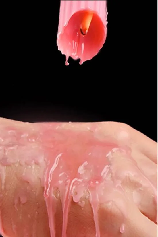Nến tình dục sáp nhiệt độ thấp đèn cầy bạo dâm kích thích cảm giác waxplay an toàn — ảnh 3