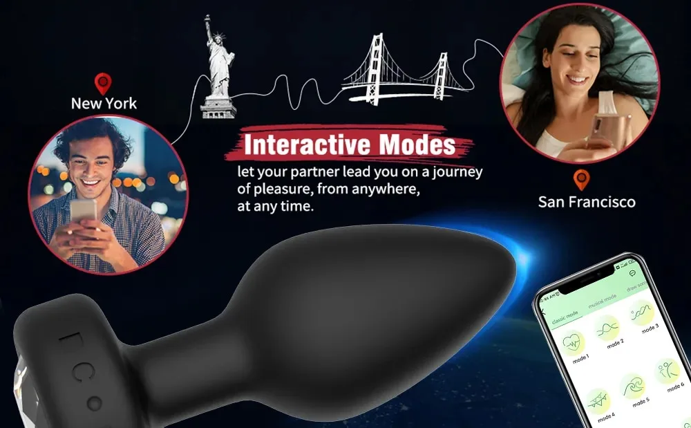 Phích cắm hậu môn Love Spouse Bluetooth điều khiển qua app — hình 2