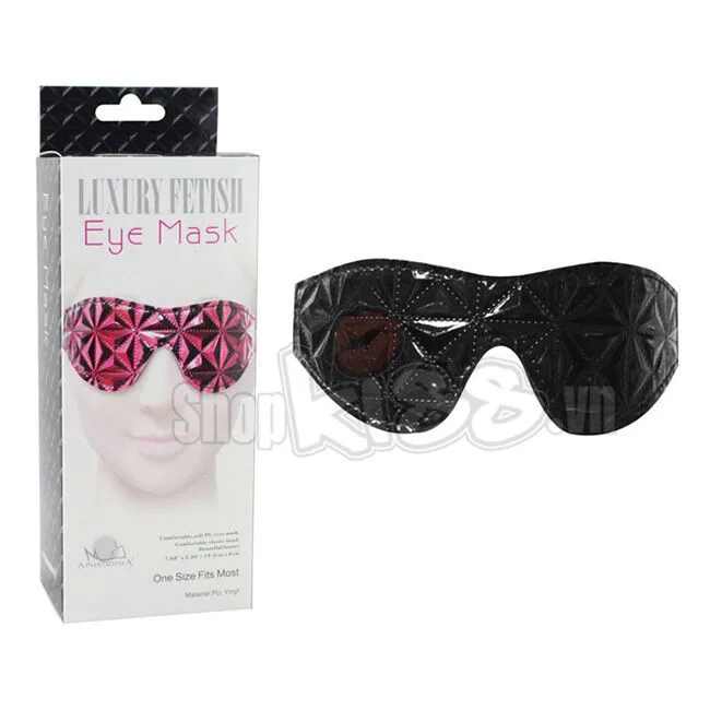 Đồ chơi bạo dâm bịt mắt da cao cấp Luxury Fetish kích thích đam mê