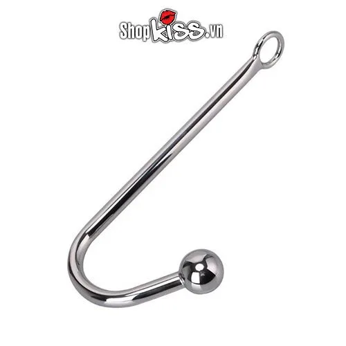Đồ chơi bạo dâm móc inox cao cấp kích thích hậu môn an toàn — ảnh 5