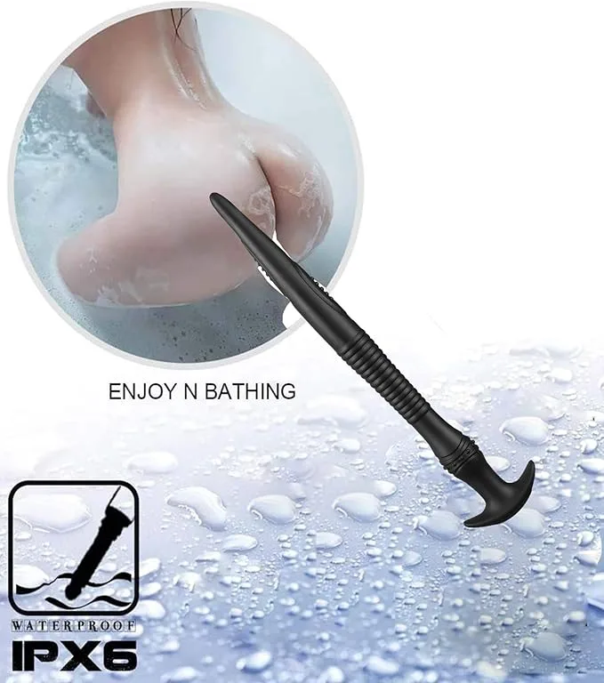 Dụng Cụ Kích Thích Hậu Môn Hình Con Lươn Silicone Cao Cấp Massage Tuyến Tiền Liệt — ảnh 6
