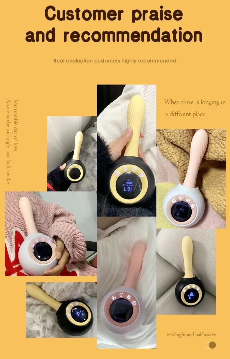 Dildo rung thụt toả nhiệt điều khiển từ xa màn hình LCD hấp — Lợi ích khi sử dụng Dildo rung thụt cao cấp