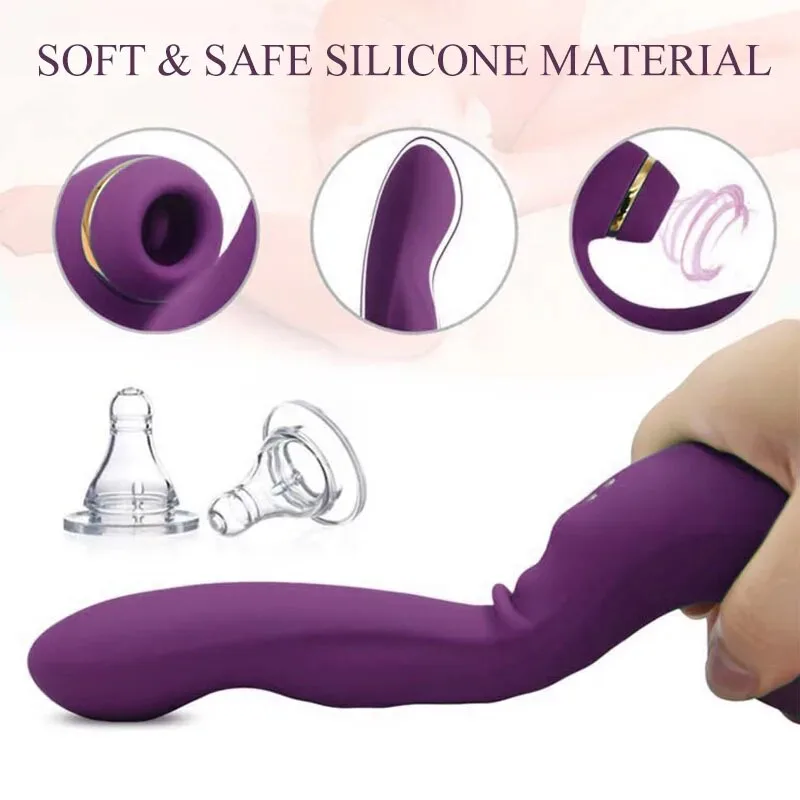 Dương vật giả 3in1 bú hút kích thích điểm G hột le thăng hoa — Đặt mua ngay hôm nay để trải nghiệm cảm giác kích thích