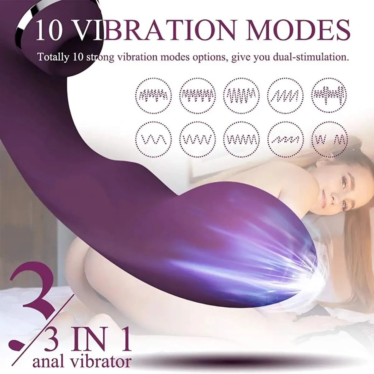 Dương vật giả 3in1 bú hút kích thích điểm G hột le thăng hoa — Địa chỉ bán Dương vật giả 3 trong 1 bú hút kích thích âm (4)