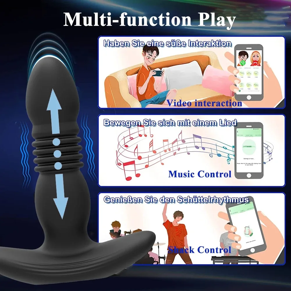Máy massage rung Love Spouse điều khiển app kích thích hậu — hình 5