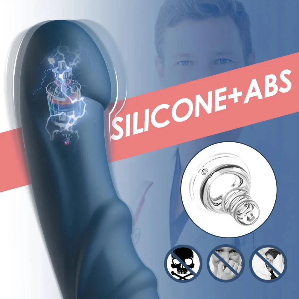 Louis dương vật giả size lớn 10 chế độ rung cực đã — Vệ sinh dễ dàng, bảo quản tiện lợi
