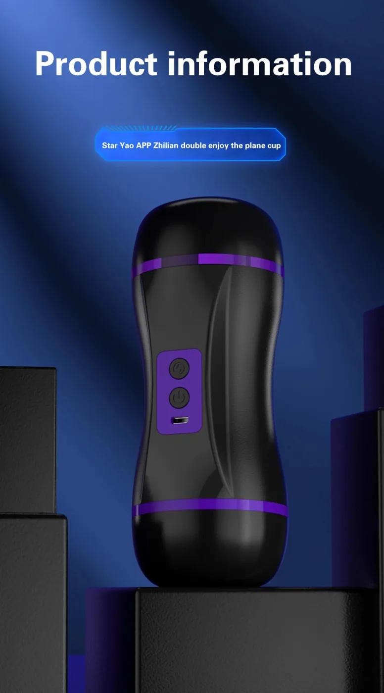 Âm đạo giả 3D 2 đầu rung hút điều khiển app, hưng phấn cực — hình 29