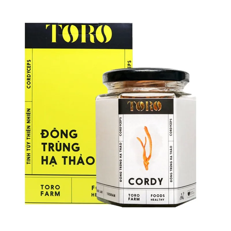 Đông trùng hạ thảo Toro nguyên sợi sấy thăng hoa tăng cường sinh lý