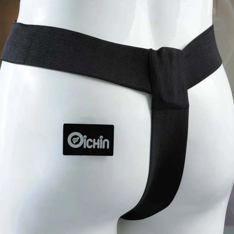 Double-Heads Strap On 2 đầu mềm mịn cho Les có rung — ảnh 8