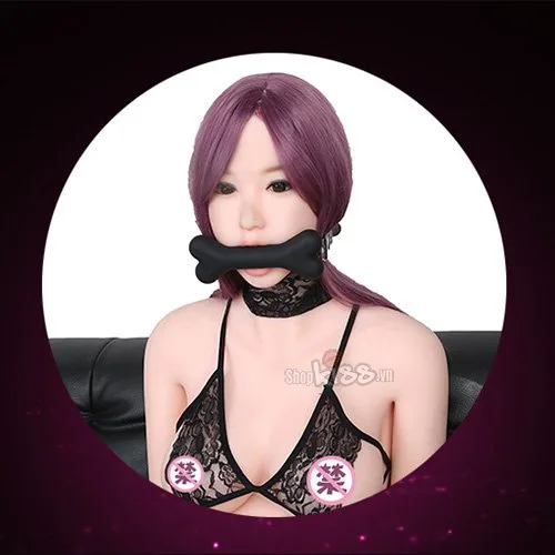 Dụng cụ bạo dâm quai đeo khúc xương siêu dễ thương, nóng bỏng — ảnh 3