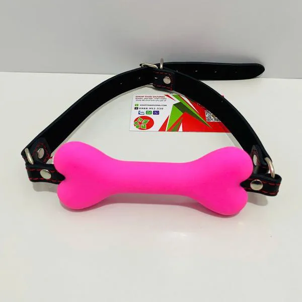 Dụng Cụ Bịt Miệng Khúc Xương Khóa Hàm BDSM Đồ Chơi Kích Thích — ảnh 5