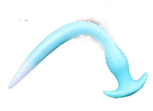 Dụng Cụ Kích Thích Hậu Môn Hình Con Lươn Silicone Cao Cấp Massage Tuyến Tiền Liệt — ảnh 9