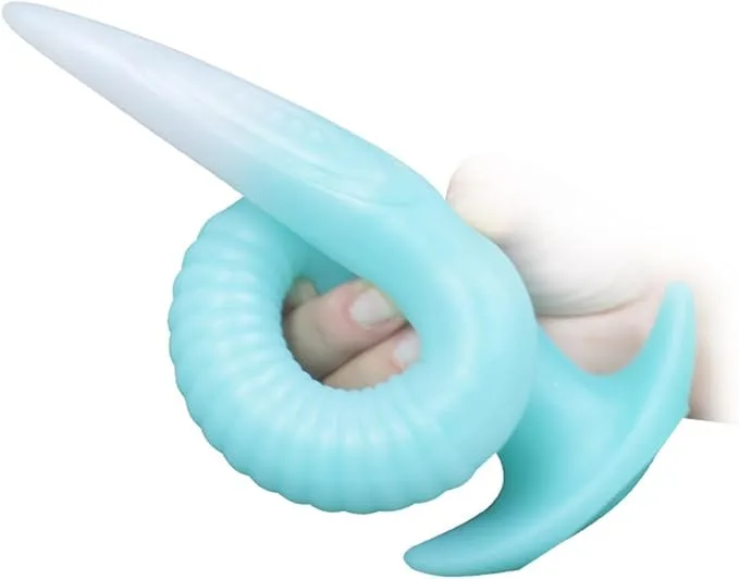 Dụng Cụ Kích Thích Hậu Môn Hình Con Lươn Silicone Cao Cấp Massage Tuyến Tiền Liệt — ảnh 8