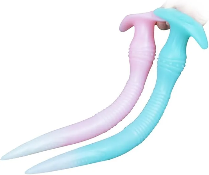 Dụng Cụ Kích Thích Hậu Môn Hình Con Lươn Silicone Cao Cấp Massage Tuyến Tiền Liệt — ảnh 10