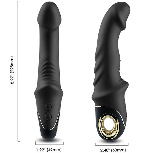 Dương Vật Giả Răng Rồng Dụng Cụ Massage Điểm G — ảnh 3