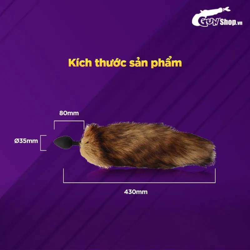 Đuôi cáo hậu môn Chisa Fierce Anal Plug chơi cosplay quyến rũ — ảnh 6