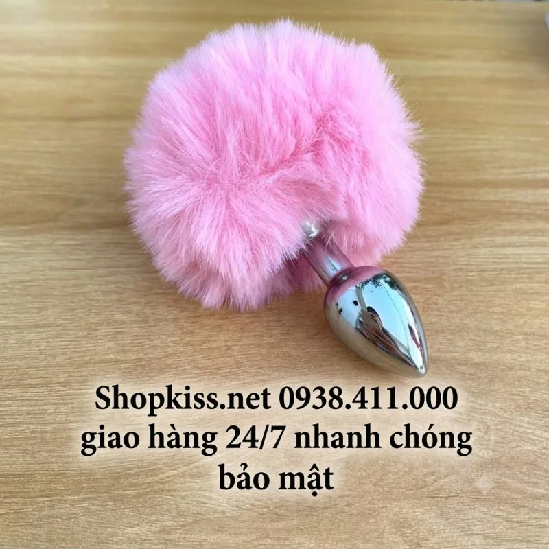 Đuôi thỏ sexy kèm phích cắm butt plug kích thích cực mạnh — ảnh 4