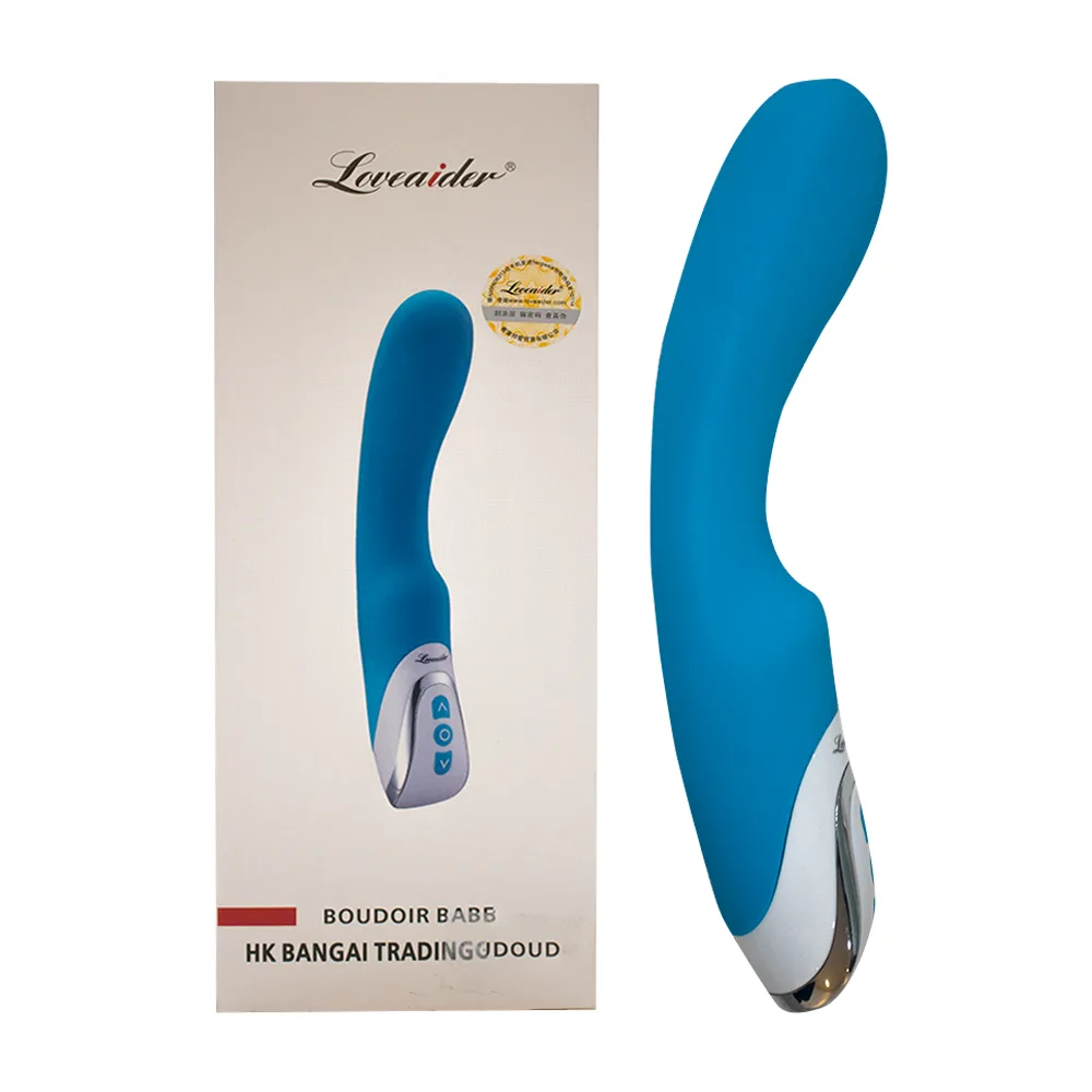 Dương vật giả 16 chế độ rung xoay sạc điện cao cấp Loveaider Blue — ảnh 2